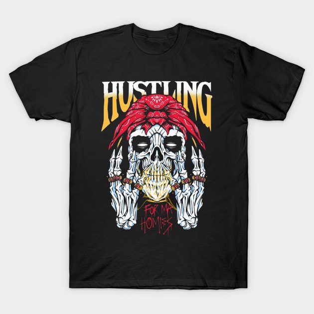 hustling T-Shirt by Jenastudiodesign